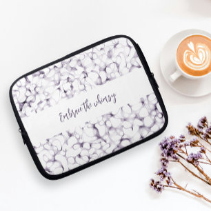 Housse Pour Ordinateur Portable Script Abstrait des traits de stylo
