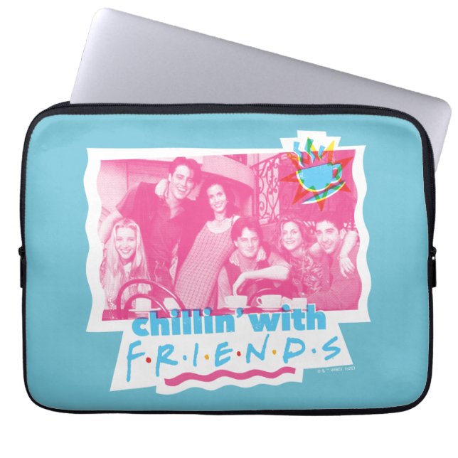 Housse Pour Ordinateur Portable Se détendre avec FRIENDS™ (Devant)