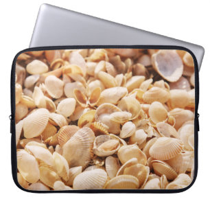 Housse Pour Ordinateur Portable Sea Beach Shell : Arrière - plan texturé en été