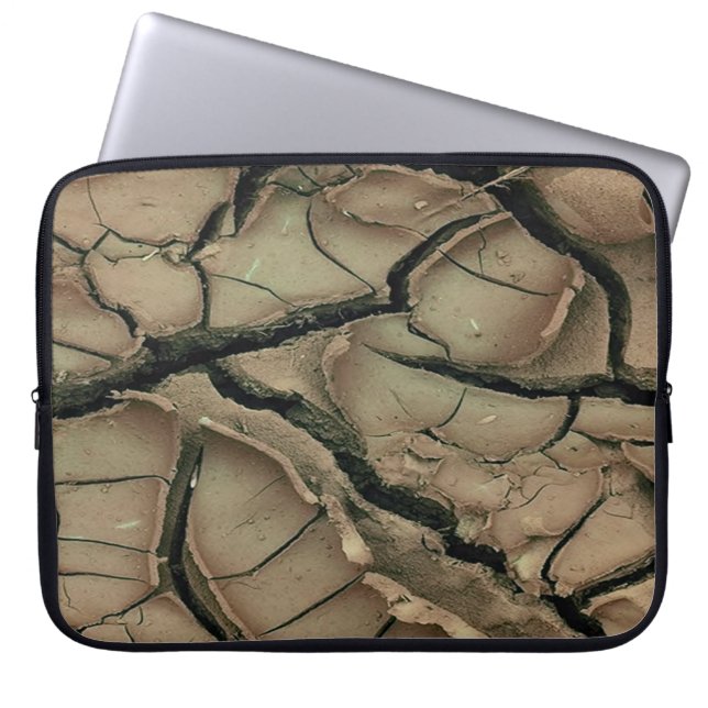Housse Pour Ordinateur Portable SEC TERRE + votre idée (Devant)