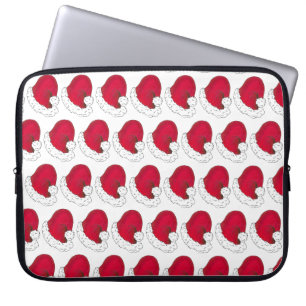 Housse Pour Ordinateur Portable Secret Père Noël Ho Ho Ho Red Noël