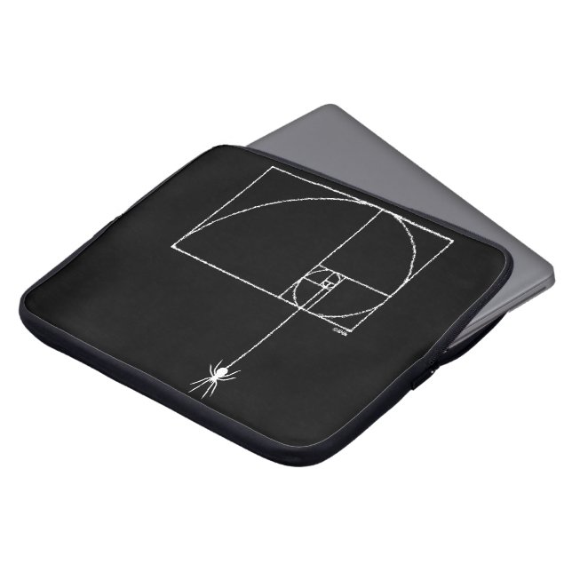 Housse Pour Ordinateur Portable Section d'or dans la nature (Devant haut)