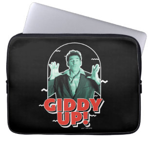 Housse Pour Ordinateur Portable Seinfeld   Kramer - Giddy Up!