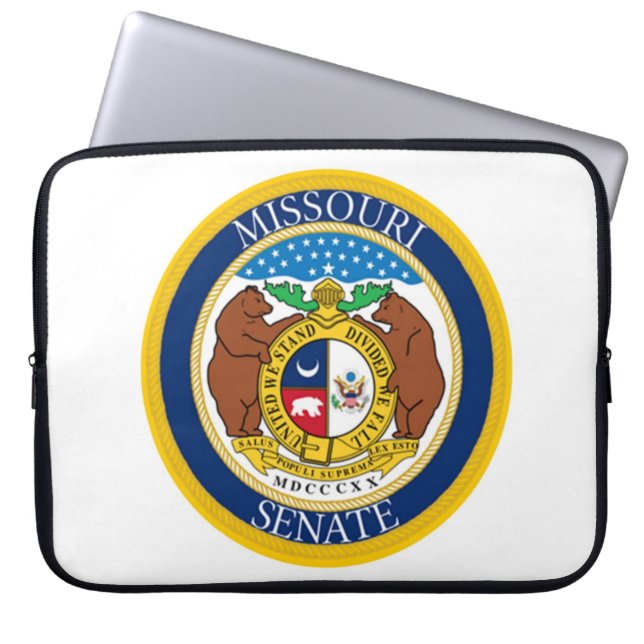 HOUSSE POUR ORDINATEUR PORTABLE SÉNAT DE MISSOURI (Devant)