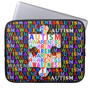 Housse Pour Ordinateur Portable Sensibilisation sur l'autisme