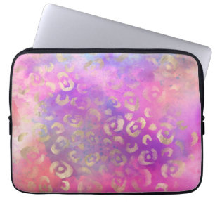 Housse Pour Ordinateur Portable Série de design Leopard Paint 11