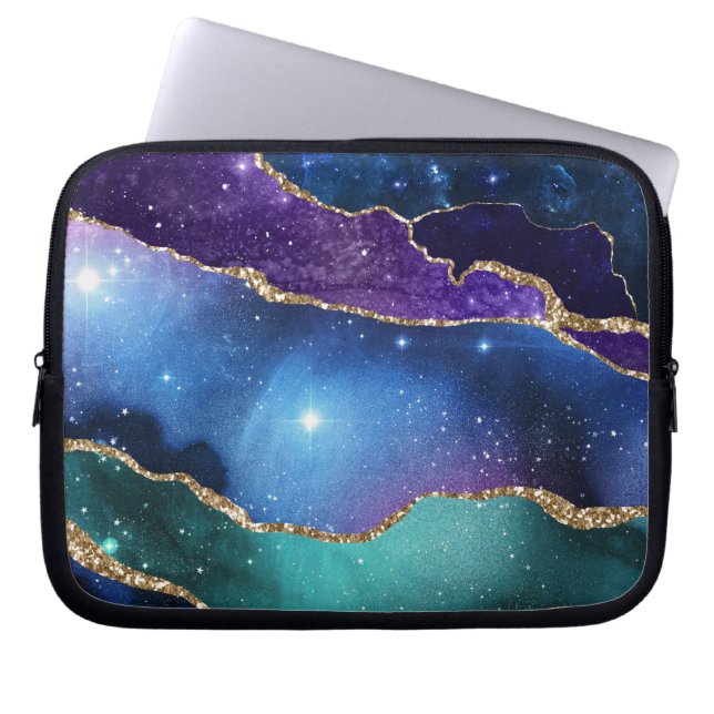 Housse Pour Ordinateur Portable Série Galaxy Agate Design 13 (Devant)
