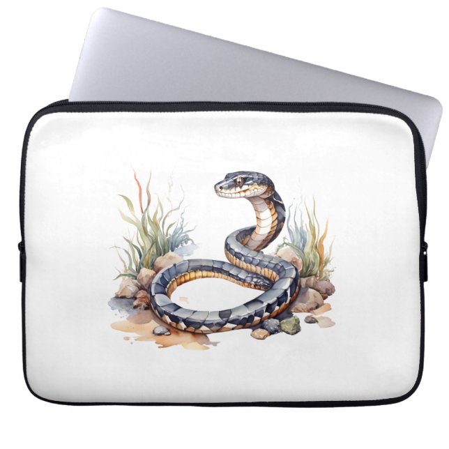 Housse Pour Ordinateur Portable Serpent (Devant)