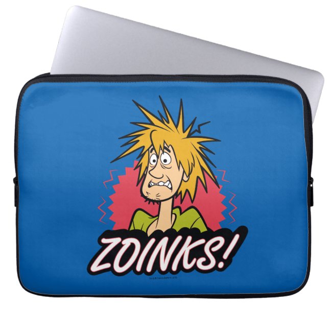 Housse Pour Ordinateur Portable Shaggy "Zoinks !" graphic (Devant)