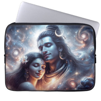 Housse Pour Ordinateur Portable Shiva et Shakti amour cosmique