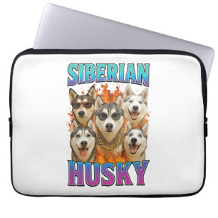 Housse Pour Ordinateur Portable Sibérien Husky