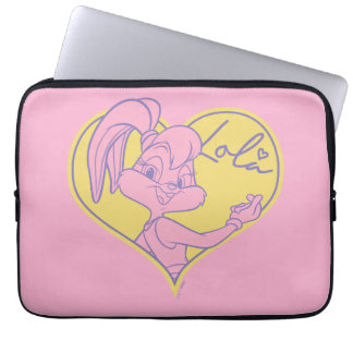 Housse Pour Ordinateur Portable Signature Lola Heart