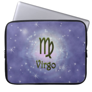 Housse Pour Ordinateur Portable Signe astrologique Virgo Zodiac couleur Pick