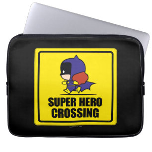 Housse Pour Ordinateur Portable SIGNE DE PASSAGE DU Super Héros Chibi Batwoman