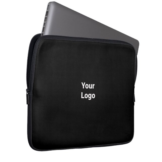 Housse Pour Ordinateur Portable simple couleur personnalisée ajouter votre photDou (Devant droit)
