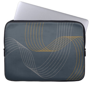 Housse Pour Ordinateur Portable Simple, moderne, élégant, cool, illustration tenda