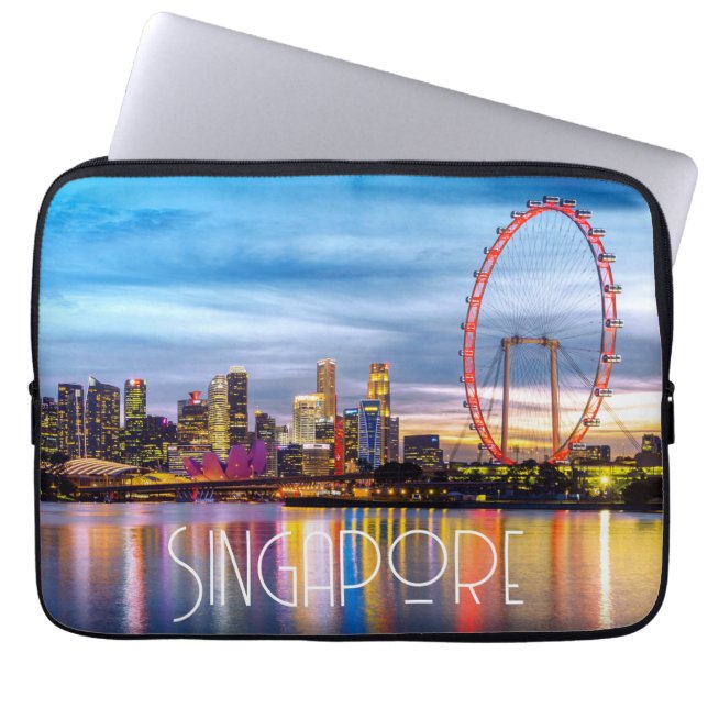Housse Pour Ordinateur Portable Singapour (Devant)