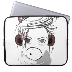 Housse Pour Ordinateur Portable singe.