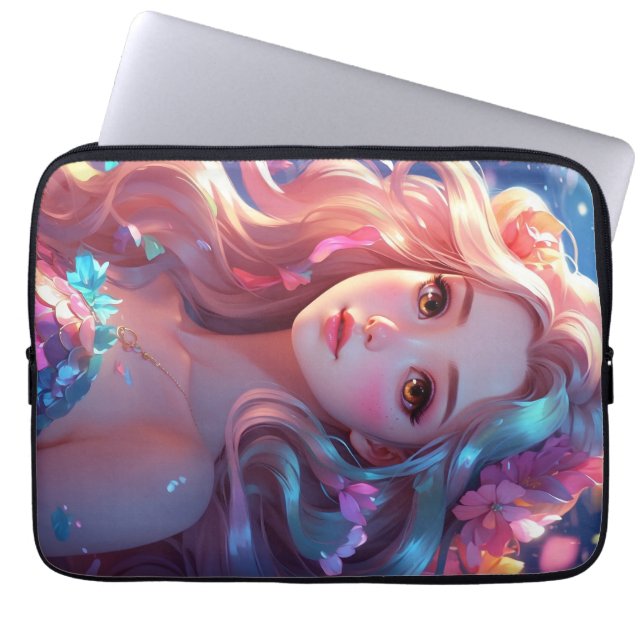 Housse Pour Ordinateur Portable Sirène (Devant)