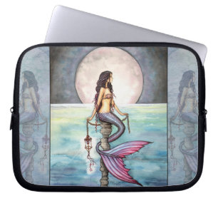 Housse pour ordinateur portable Sirène de la mer e
