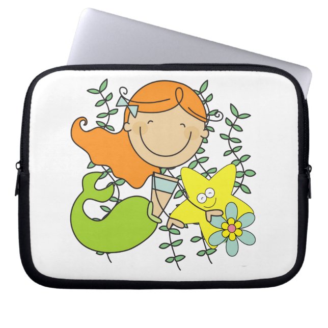 Housse Pour Ordinateur Portable Sirène rousse (Devant)