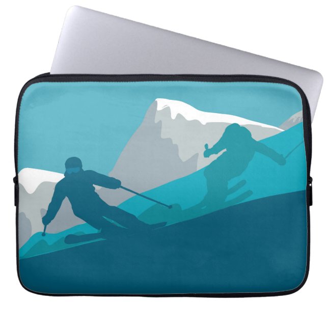 Housse Pour Ordinateur Portable Ski alpin (Devant)