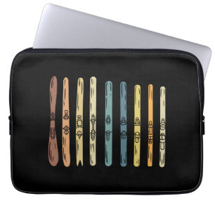 Housse Pour Ordinateur Portable Ski - Collection de planches de ski