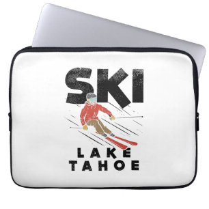 Housse Pour Ordinateur Portable Ski - Lac Tahoe