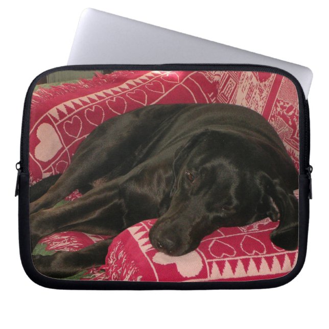 Housse Pour Ordinateur Portable Sleepy Dog Portable Sleepy (Devant)