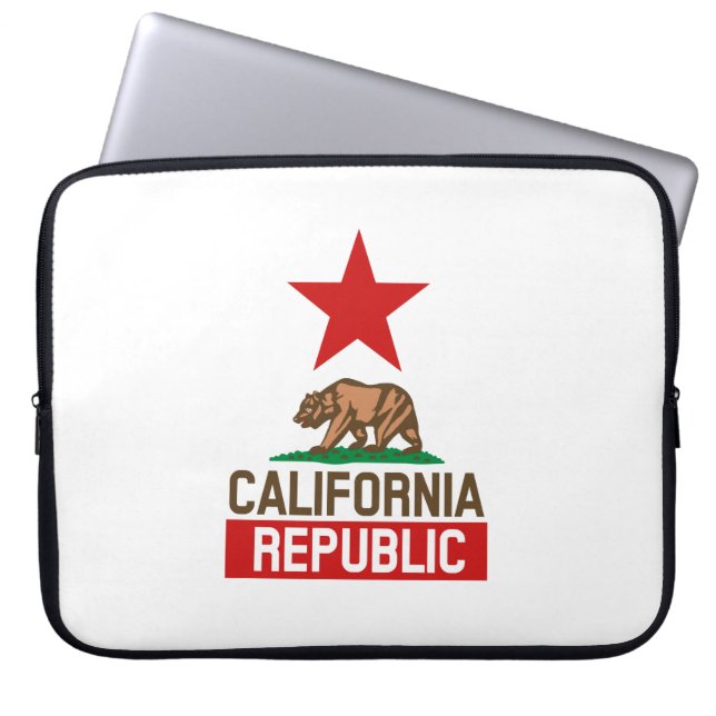 Housse Pour Ordinateur Portable Sleeve MacBook en Californie (Devant)