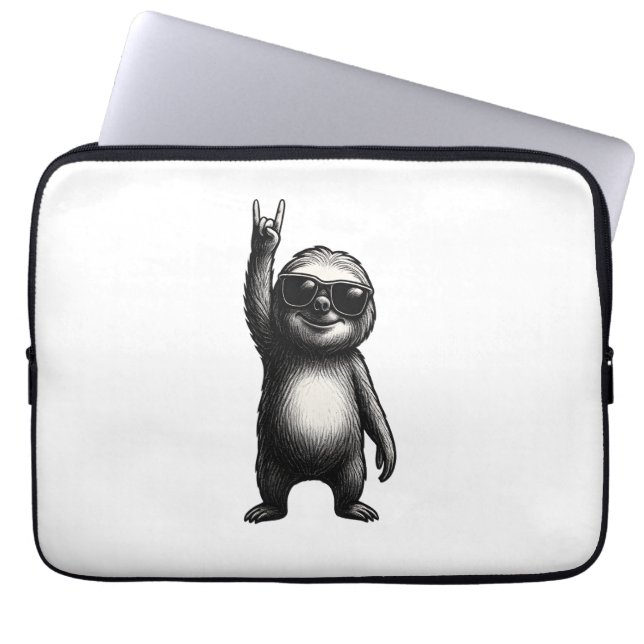 Housse Pour Ordinateur Portable Sloth Rocking Dance (Devant)