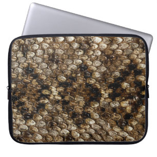 Housse Pour Ordinateur Portable Snakeskin de crotale Faux