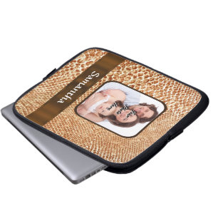 Housse Pour Ordinateur Portable Snakeskin look photo personnalisée