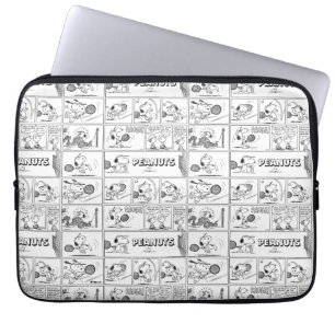 Housse Pour Ordinateur Portable Snoopy Joue Au Tennis