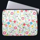 Housse Pour Ordinateur Portable Snoopy So Sweet Flower Motif<br><div class="desc">Jetez un oeil à ce design super mignon avec Snoopy dans un motif de jardin fleuri et lumineux.</div>