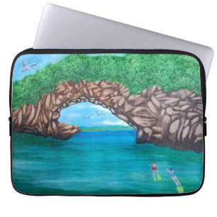 Housse Pour Ordinateur Portable Snorkeling au paradis