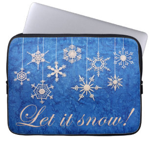 Housse Pour Ordinateur Portable Snowcatcher Laisser Snowflakes