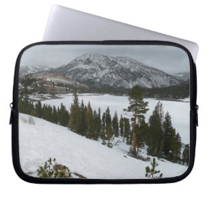 Housse Pour Ordinateur Portable Snowy Ellery Lake California Paysage hivernal