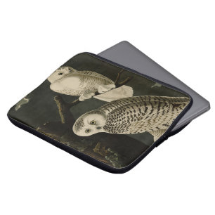 Housse Pour Ordinateur Portable Snowy Owl, John James Audubon's Birds of America P