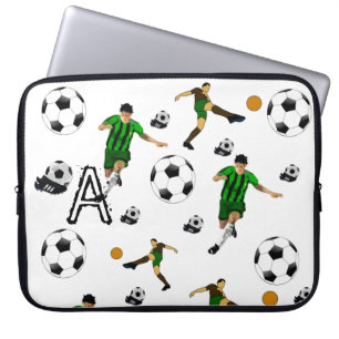 Housse Pour Ordinateur Portable Soccer à manches pour ordinateur portable