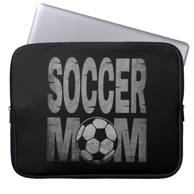 HOUSSE POUR ORDINATEUR PORTABLE SOCCER MOM GIFT (Devant)