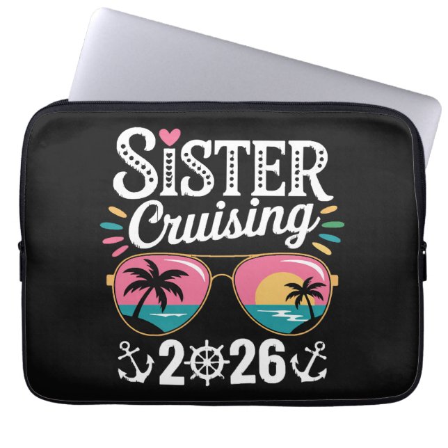 Housse Pour Ordinateur Portable Sœur Croisière 2026 (Devant)