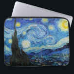 Housse Pour Ordinateur Portable Soirée Van Gogh Starry. Impressionnisme art vintag<br><div class="desc">Manche portable Van Gogh "The Starry Night".</div>