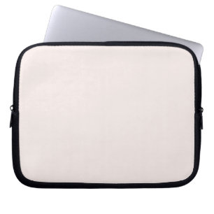 Housse Pour Ordinateur Portable solide rose lait