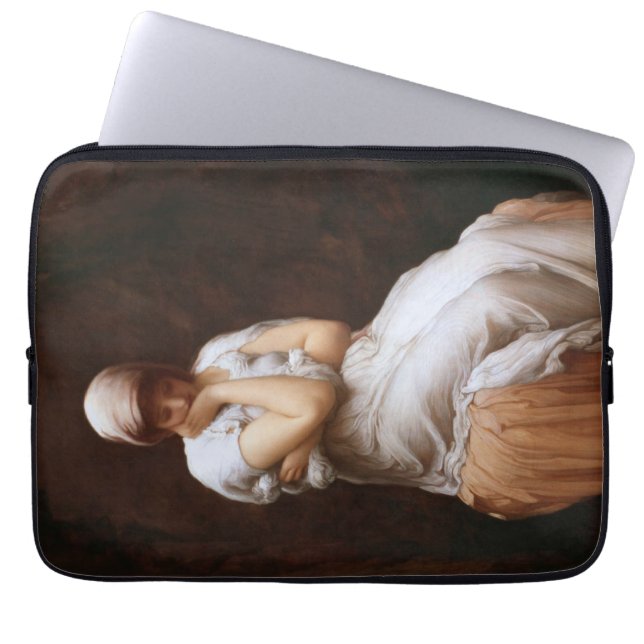 Housse Pour Ordinateur Portable Solitude (par Frederic Leighton) (Devant)