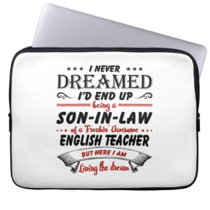 Housse Pour Ordinateur Portable Son In Law Of Awesome English Teacher