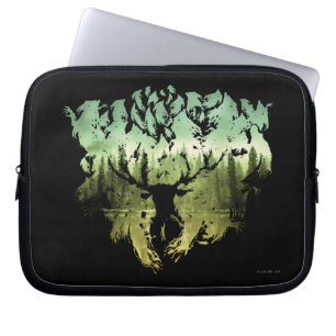 Housse Pour Ordinateur Portable Sortilège Harry Potter   Patronus Cerf