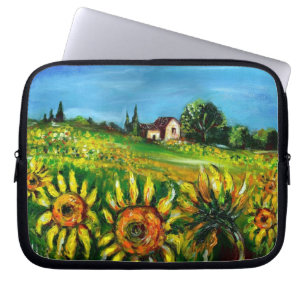 HOUSSE POUR ORDINATEUR PORTABLE SOUFFRANCES ET CAMPAGNE EN TOSCANE
