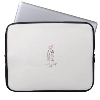Housse Pour Ordinateur Portable Sourires du coeur