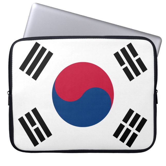 Housse Pour Ordinateur Portable South Korea flag (Devant)